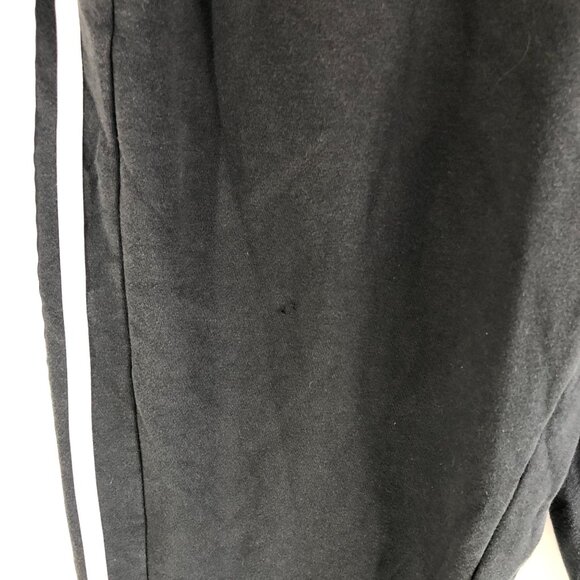 Adidas Mens Black Jogger Sweatpants White Stripes Size M - Picture 2 of 6